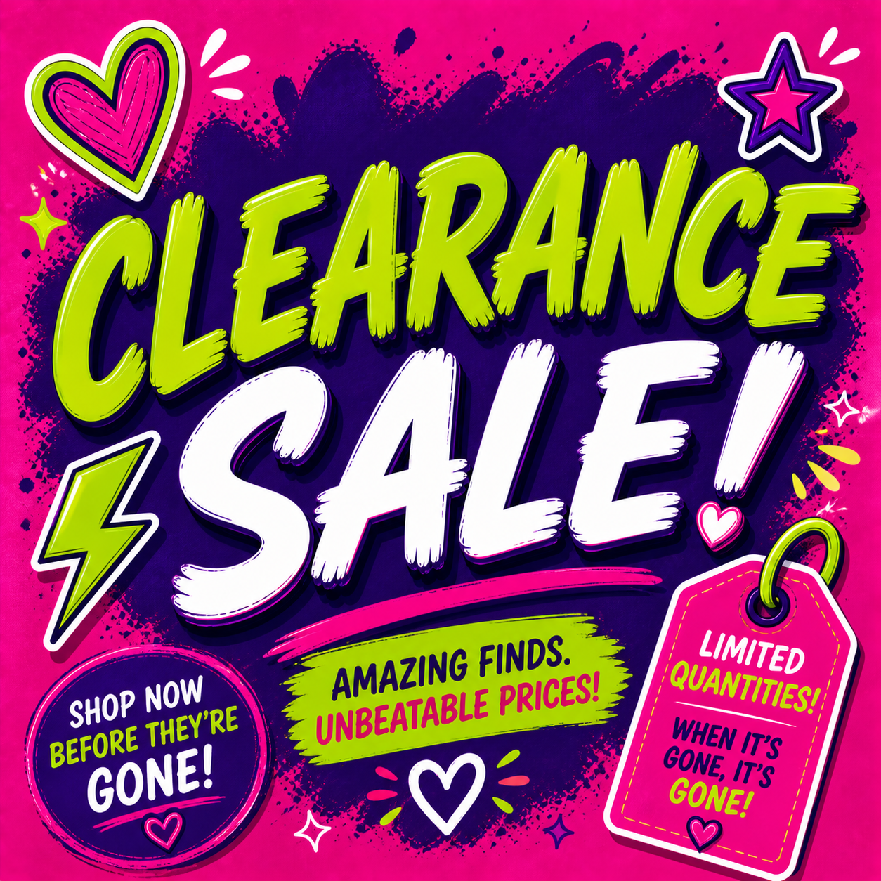 ✨Clearance