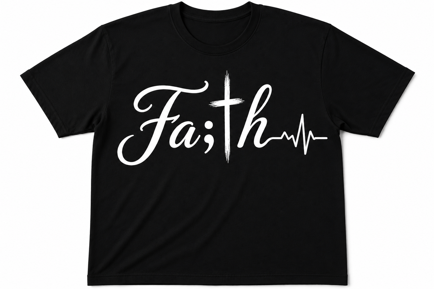 Faith Heartbeat Graphic Tee