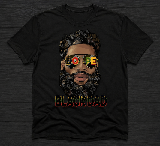 Dope Black Dad Tee