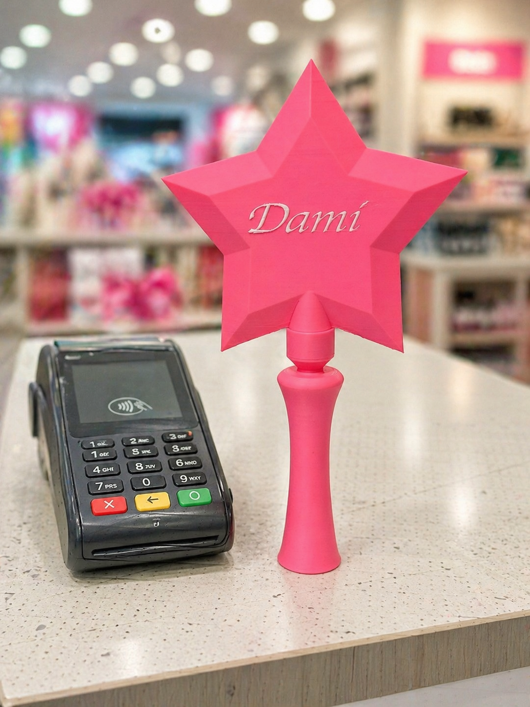 Magic Tap to Pay Wand - Contactless Credit Card Holder, Fairy Wand (3D Printed)