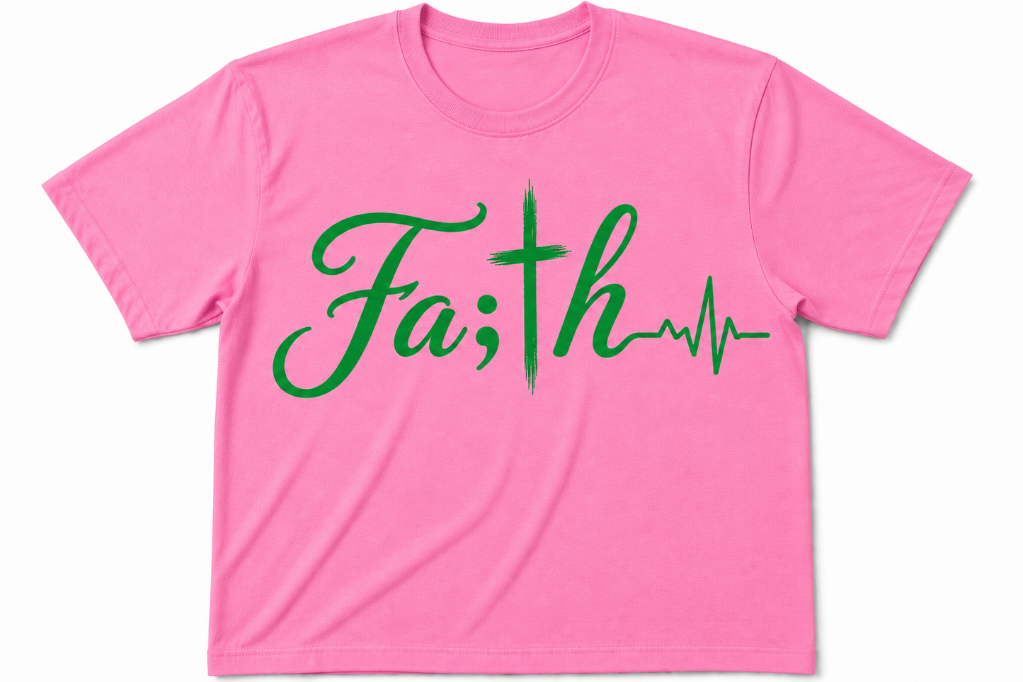 Faith Heartbeat Graphic Tee