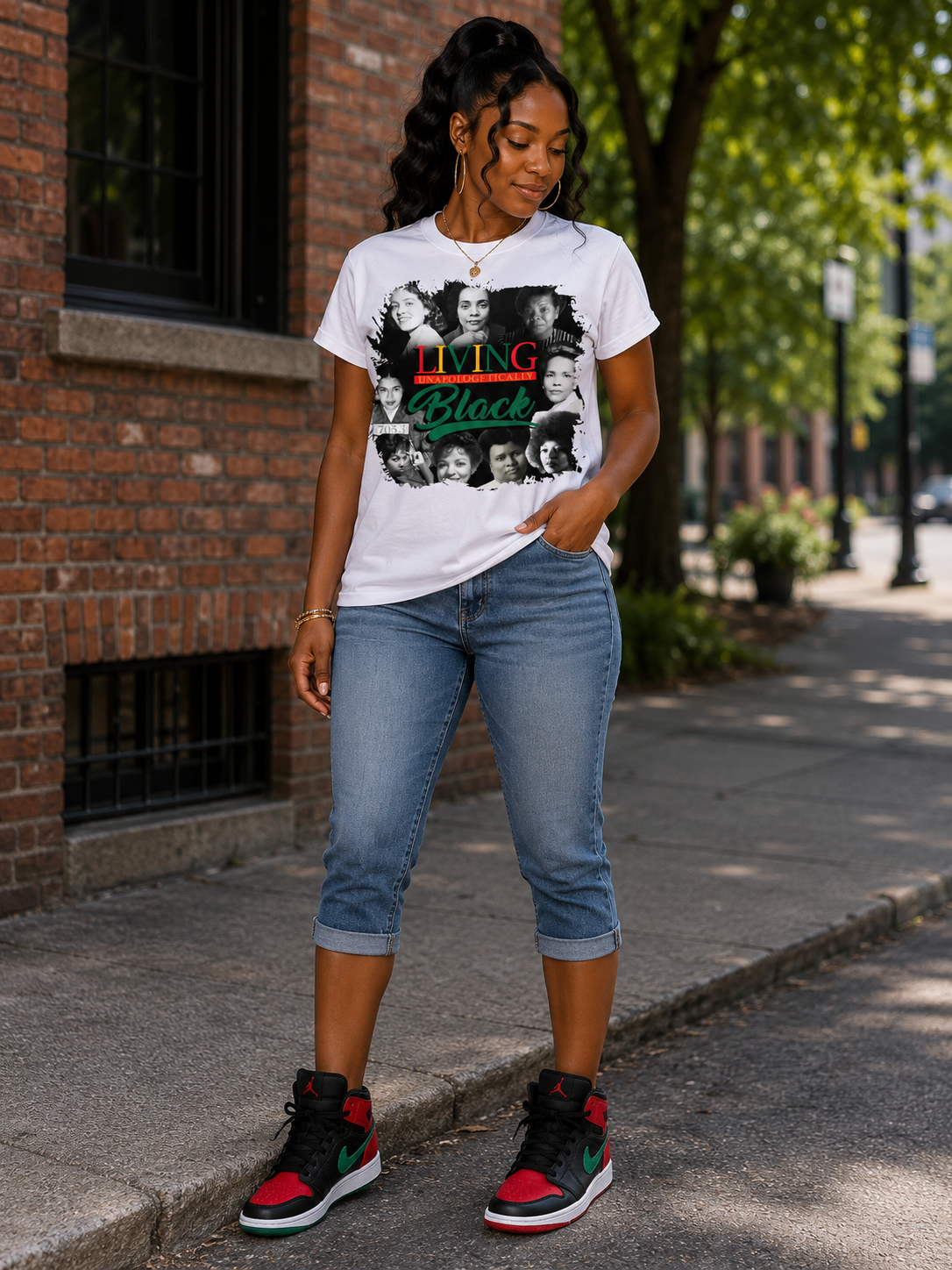 Living Unapologetically Black Tee