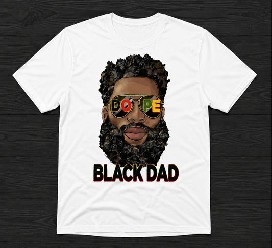 Dope Black Dad Tee