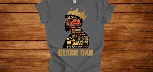 Black Dad Men's Tee